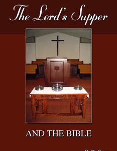 Paperback: The Lord's Supper and the Bible