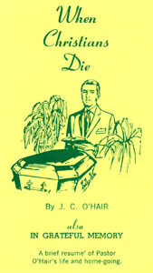 Booklet: When Christians Die