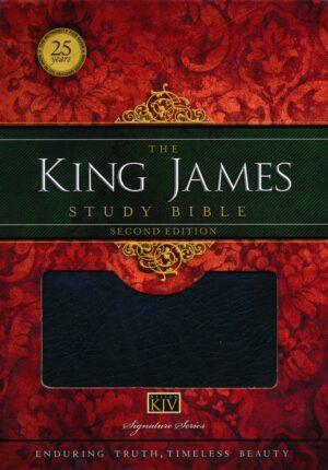 Bible: KJV  King James Study Bible  Bonded leather, black  679569