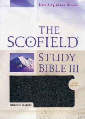 Bible: NKJV Scofield Study Bible III, Black Genuine Leather, Thumb Indexed   474RRL  275365
