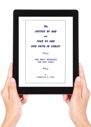 eBook: Justice of God and Fear of God and Faith in Christ